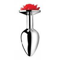 Red Rose Buttplug - Small