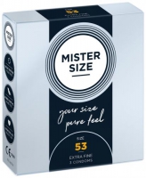 MISTER.SIZE 53 mm Condooms 3 stuks